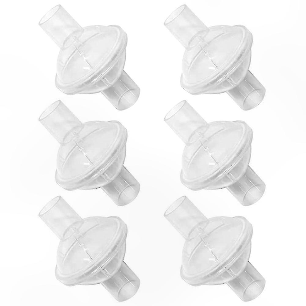 6-Pack Replacement Filters for CPAP Machines, Inline Air Filters for Sleep Apnea Equipment