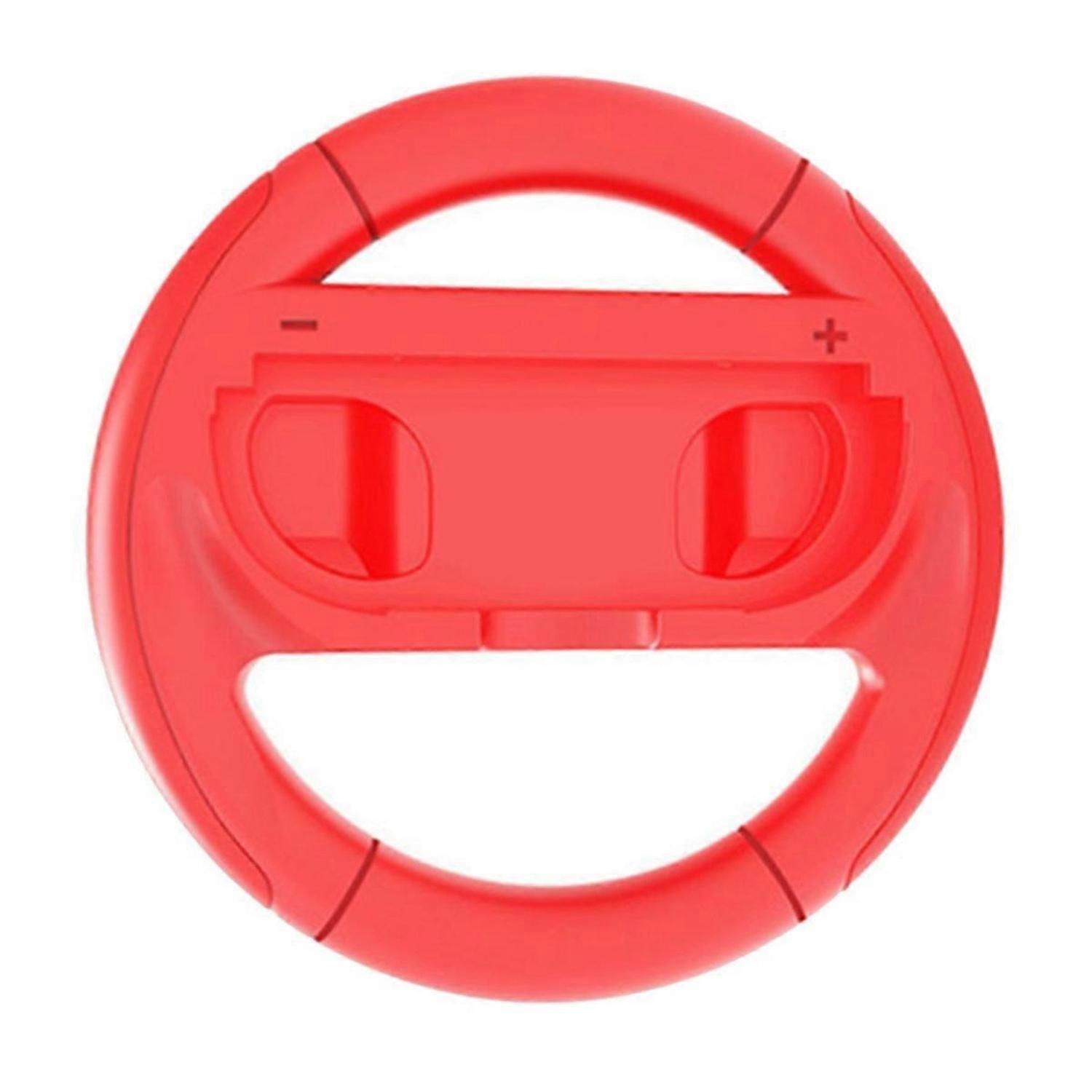 For 2 Steering Wheel Professional Racing Game Controller Handles Steering Wheel for Red