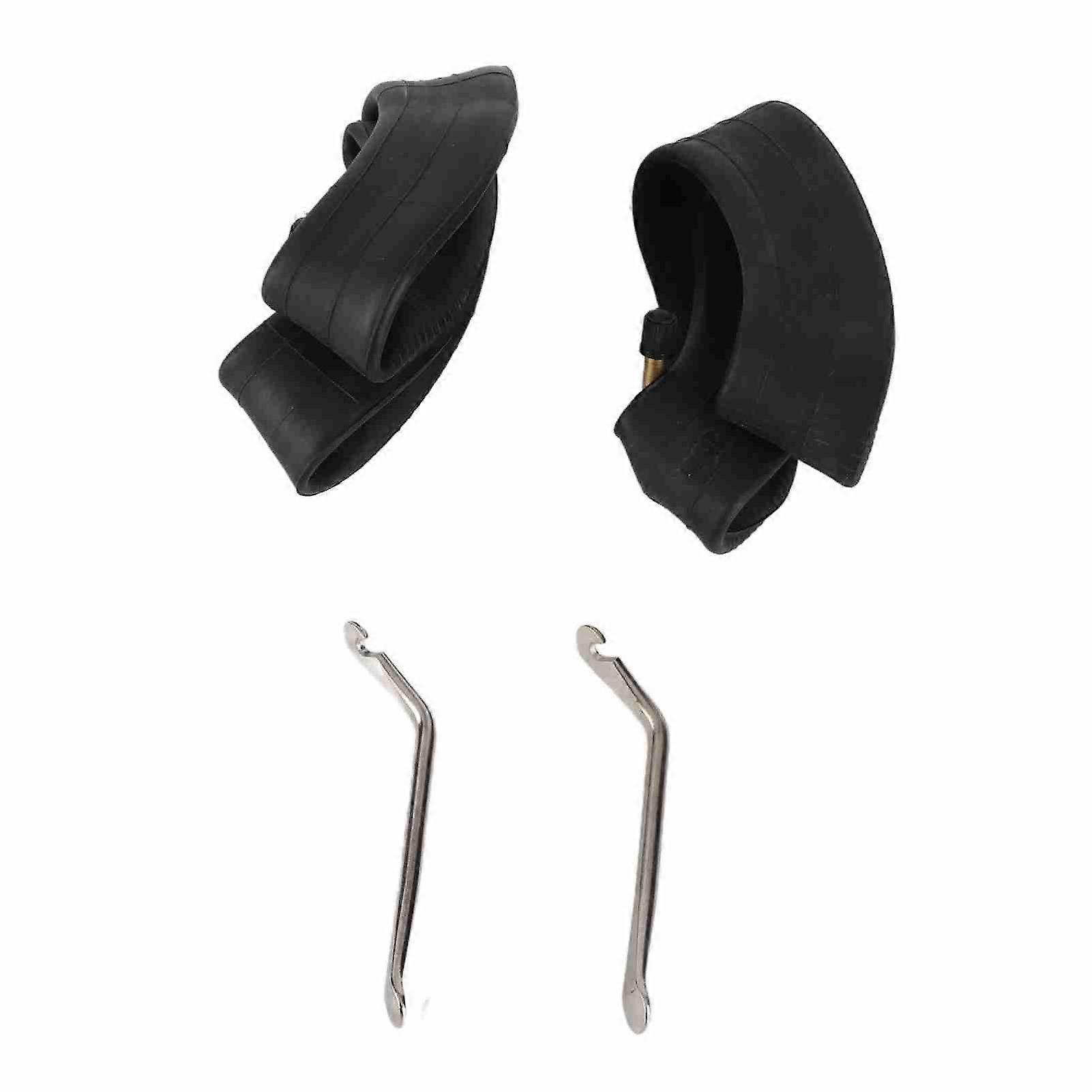 2 Pack 8 1/2x2 Curved Inner Tube + Tyre Tool Inflatable Thickened Reinforced Inner Tube for M365 Electric Scooter