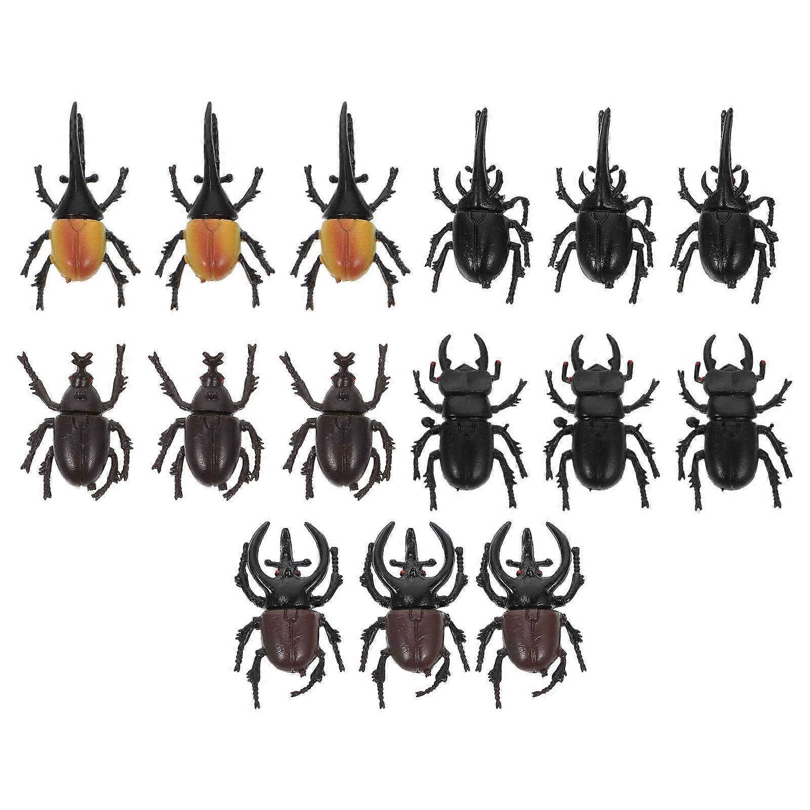 Simulation Toys Uang Insects for Halloween 3Sets of PVC Realistic Models