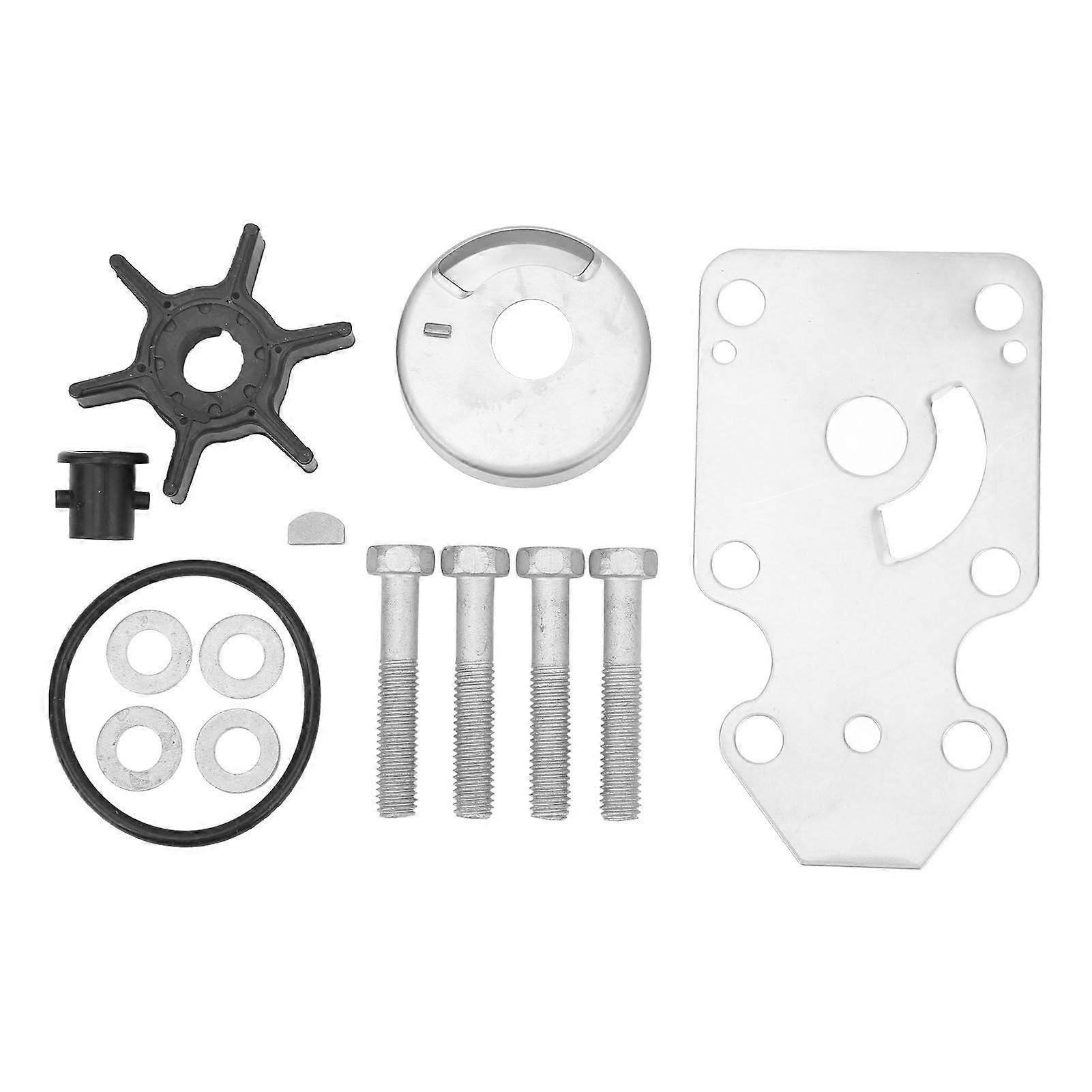 14pcs Water Pump Impeller Repair Kit 183433 Stable Performance for 9.9hp 15hp 2 4 Stroke 2 Cylinders