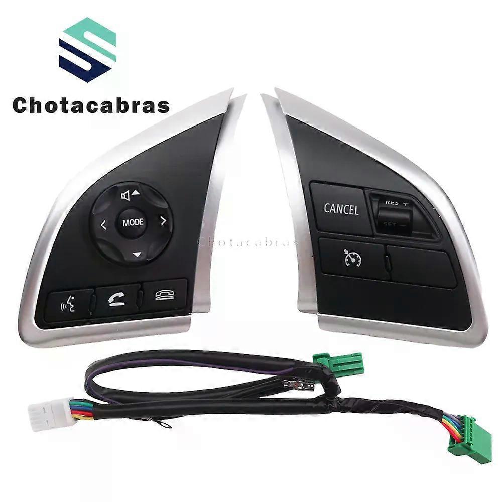 Apply For Mitsubishi L200 2015 Eclipse Cross 2016-2018 Steering Wheel Cruise Control Buttons Remote Control Volume Button