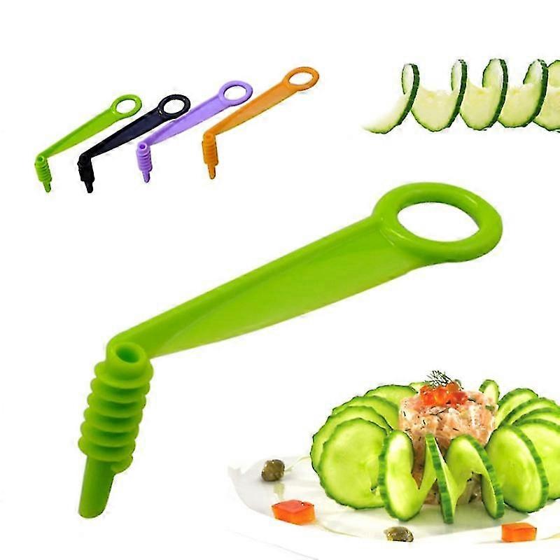 1 Pcs Slicer Vegetable Fruit Slicer Manual Spiral Screw Slicer Potato Cutting Device