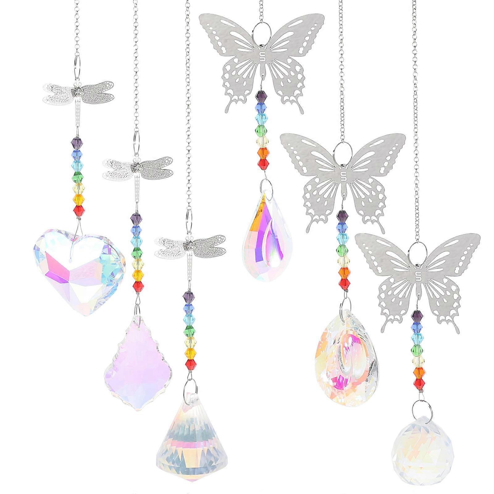 Crystal Sun Catcher for Window Hanging Decoration 18Pcs Ornaments