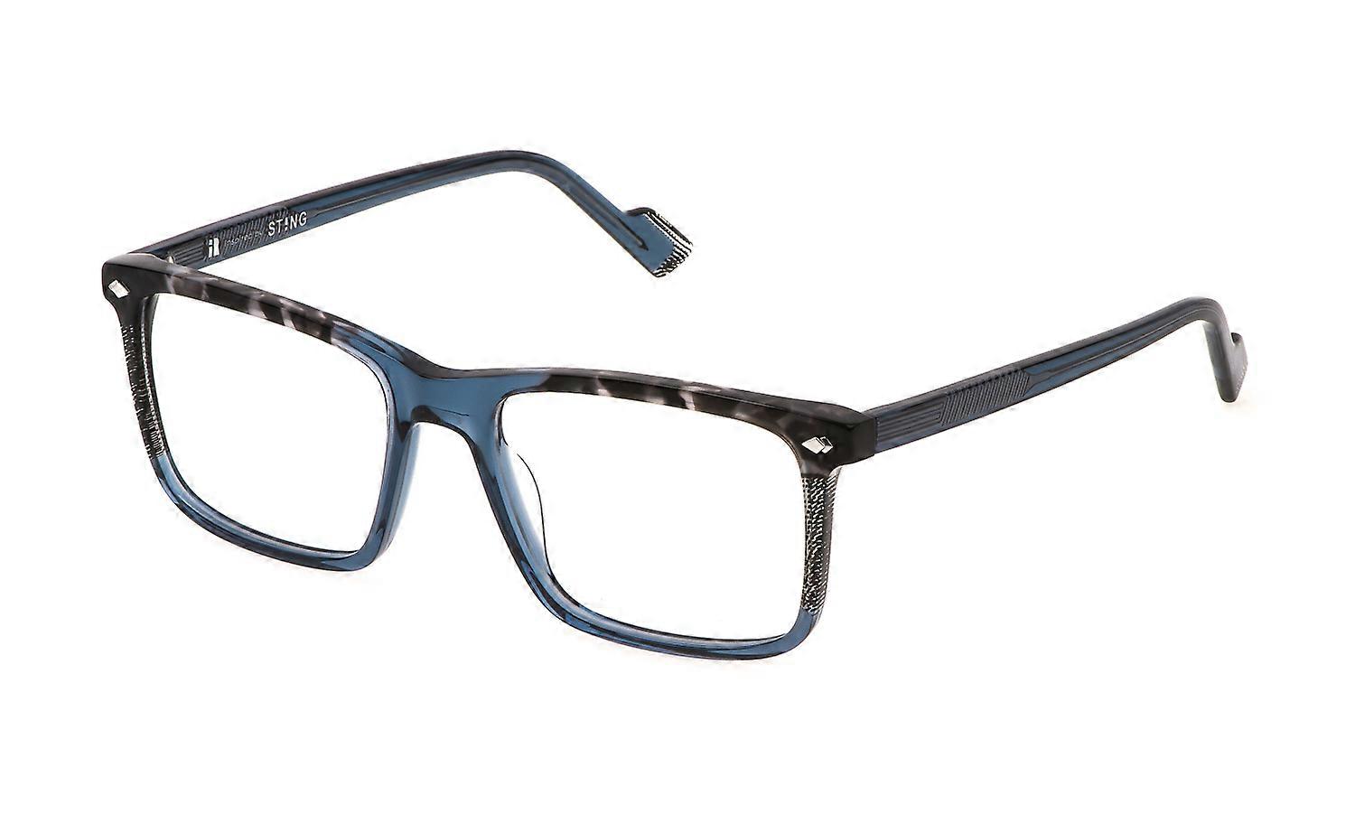 Eyewear Frames Sting VST508 0955 BLU Transparent LUCIDO 54/18/145 MAN