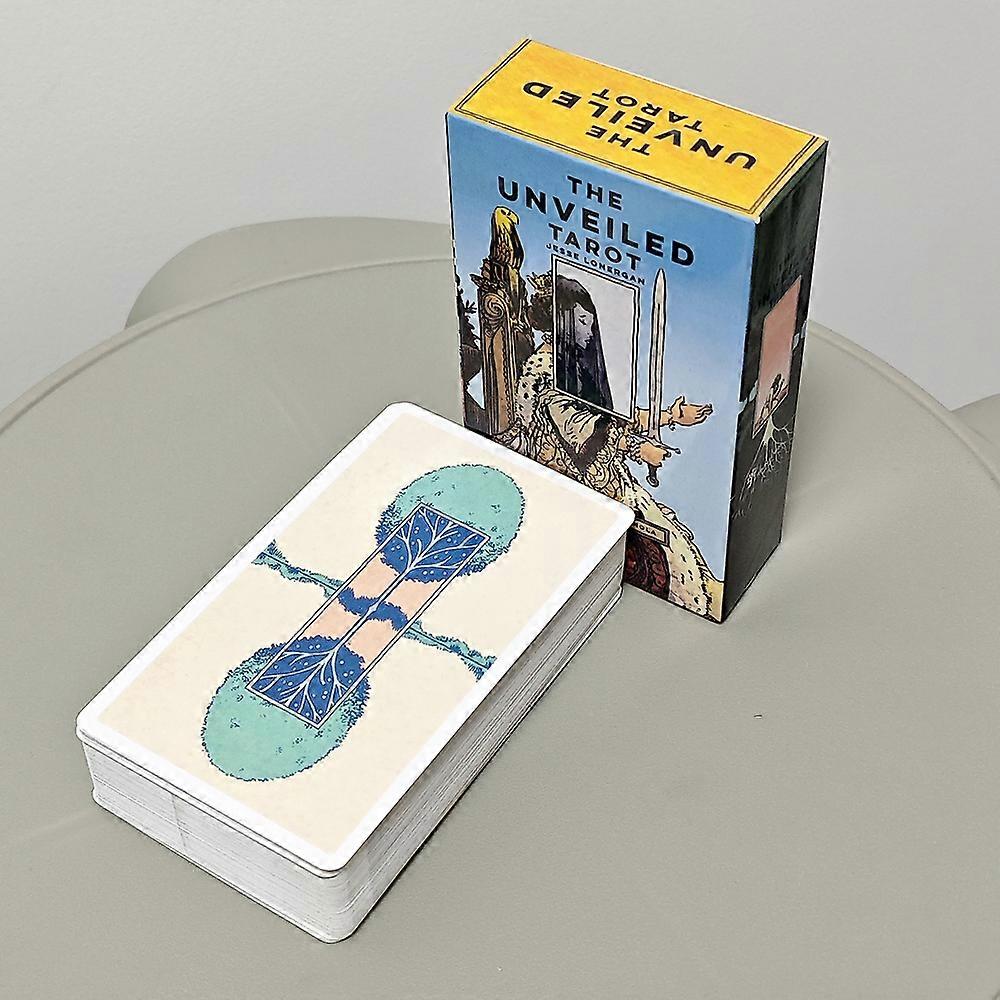 The Unveiled Tarot 80 Pcs Tarot Cards (with 2 Special Cards) Pocket Edition 10.3*6cm
