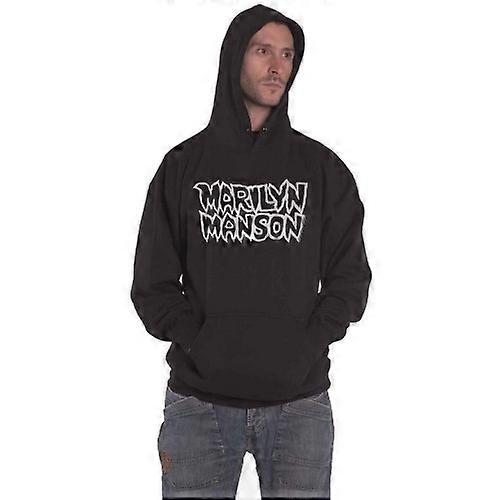 Marilyn Manson Unisex Adult Logo Pullover Hoodie