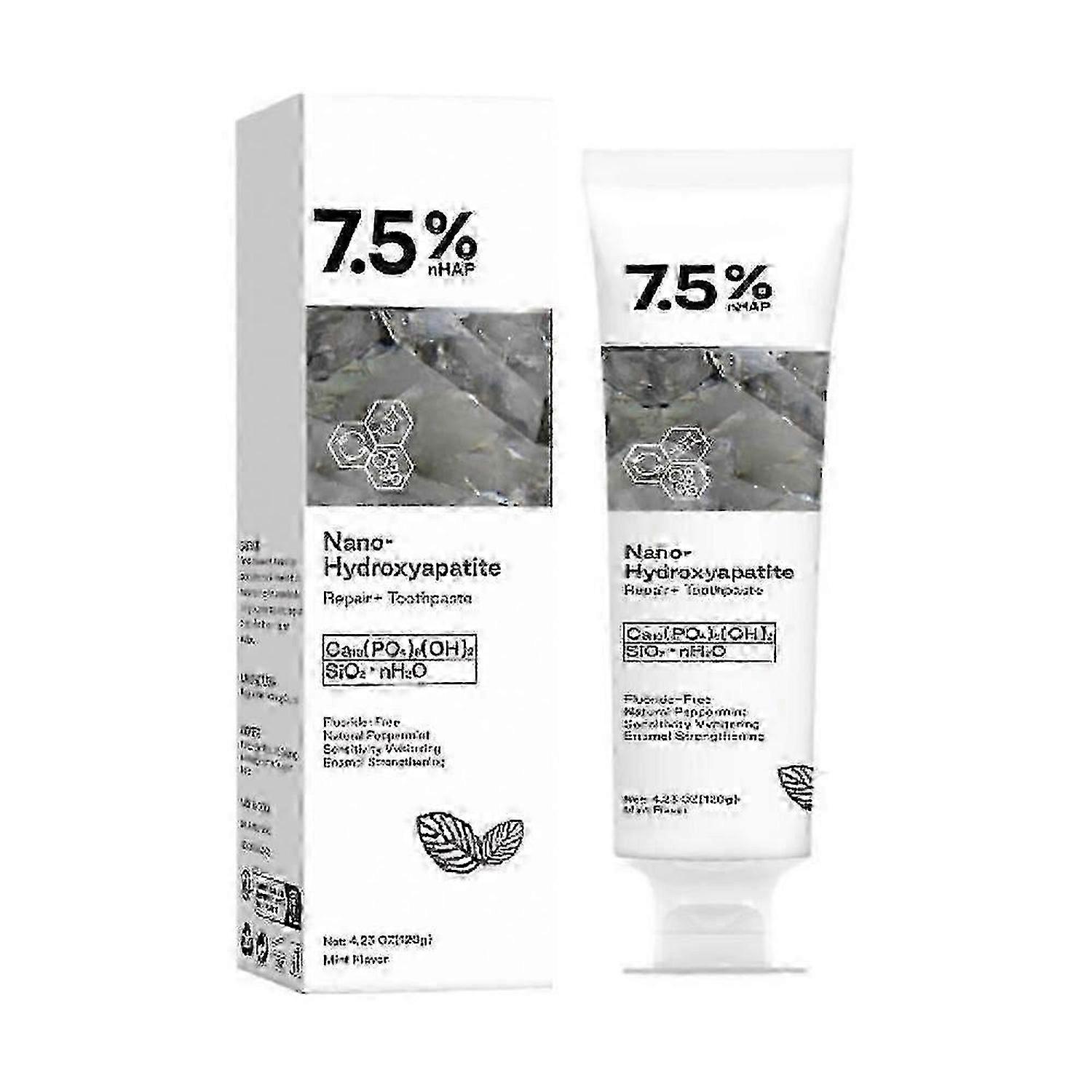 1-3x 7,5 % Hap Nano-hydroxyapatite Dentifrice Enlever Nettoyer En Profondeur Pour Les Dents