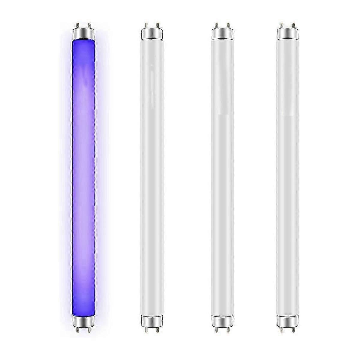 4パックバグザッパー交換用電球10W、20W屋内バグザッパー、BL T8 F10W 13インチライトタブ