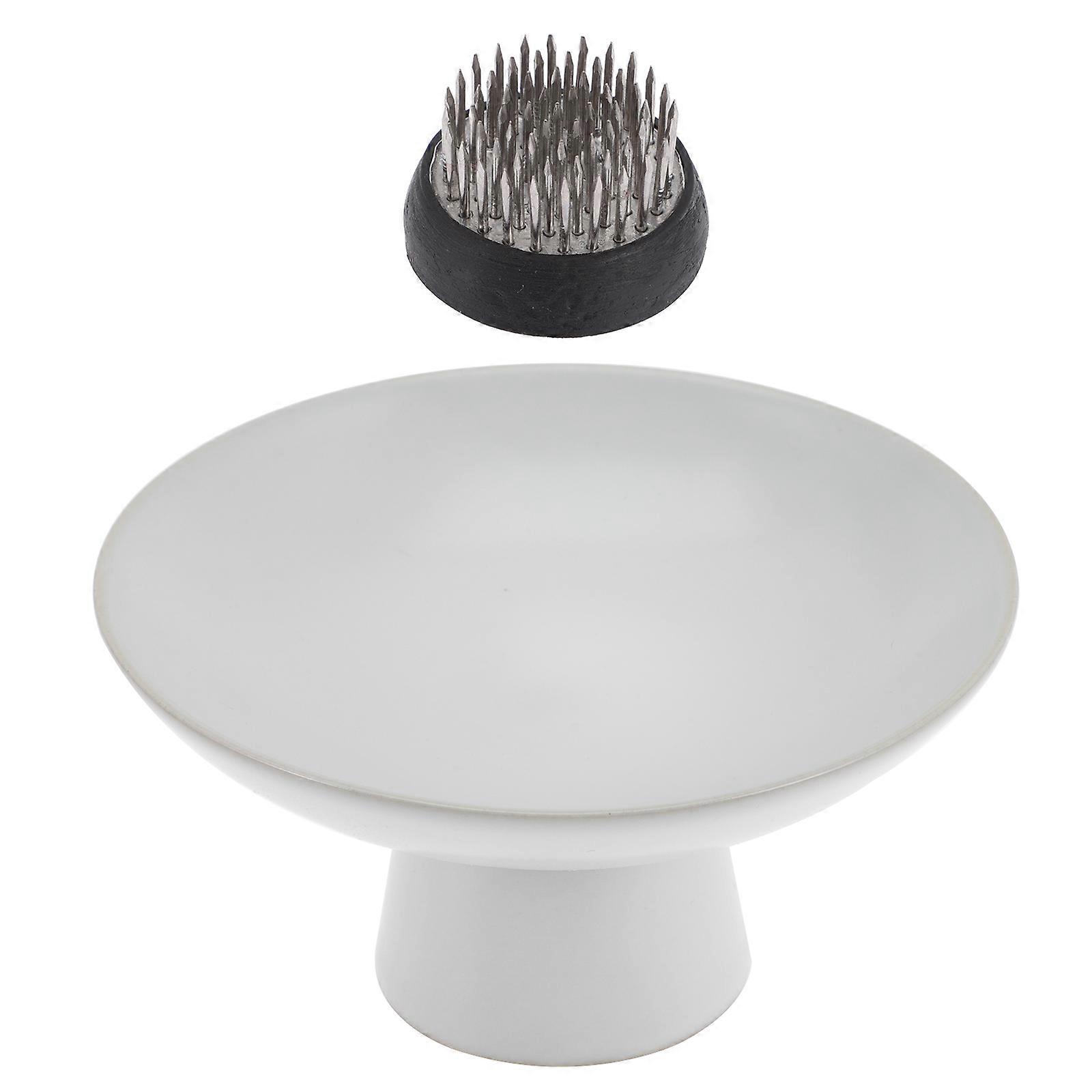 Creative Ceramic Flower Holder for Flower Arrangement and Decor 7Sets