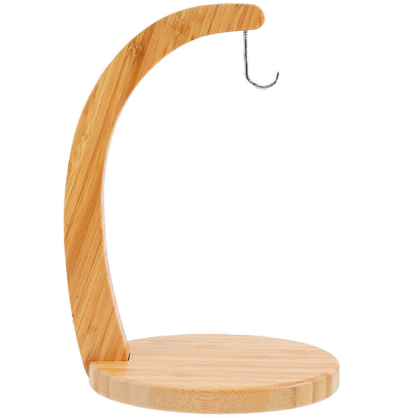 Bamboo Fruit Hanging Stand Banana Holder for Kitchen 3Pcs Set