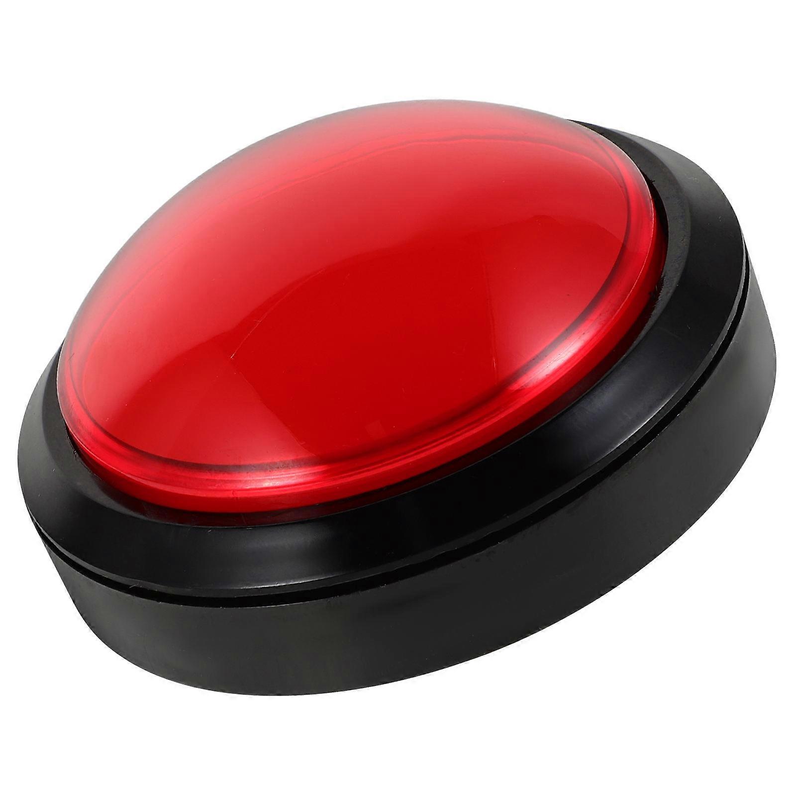 Game Machine Button Led Illumination High Sensitivity Self Resetting Microswitch Dome Shaped For Gamers Party Competitions 1Pack