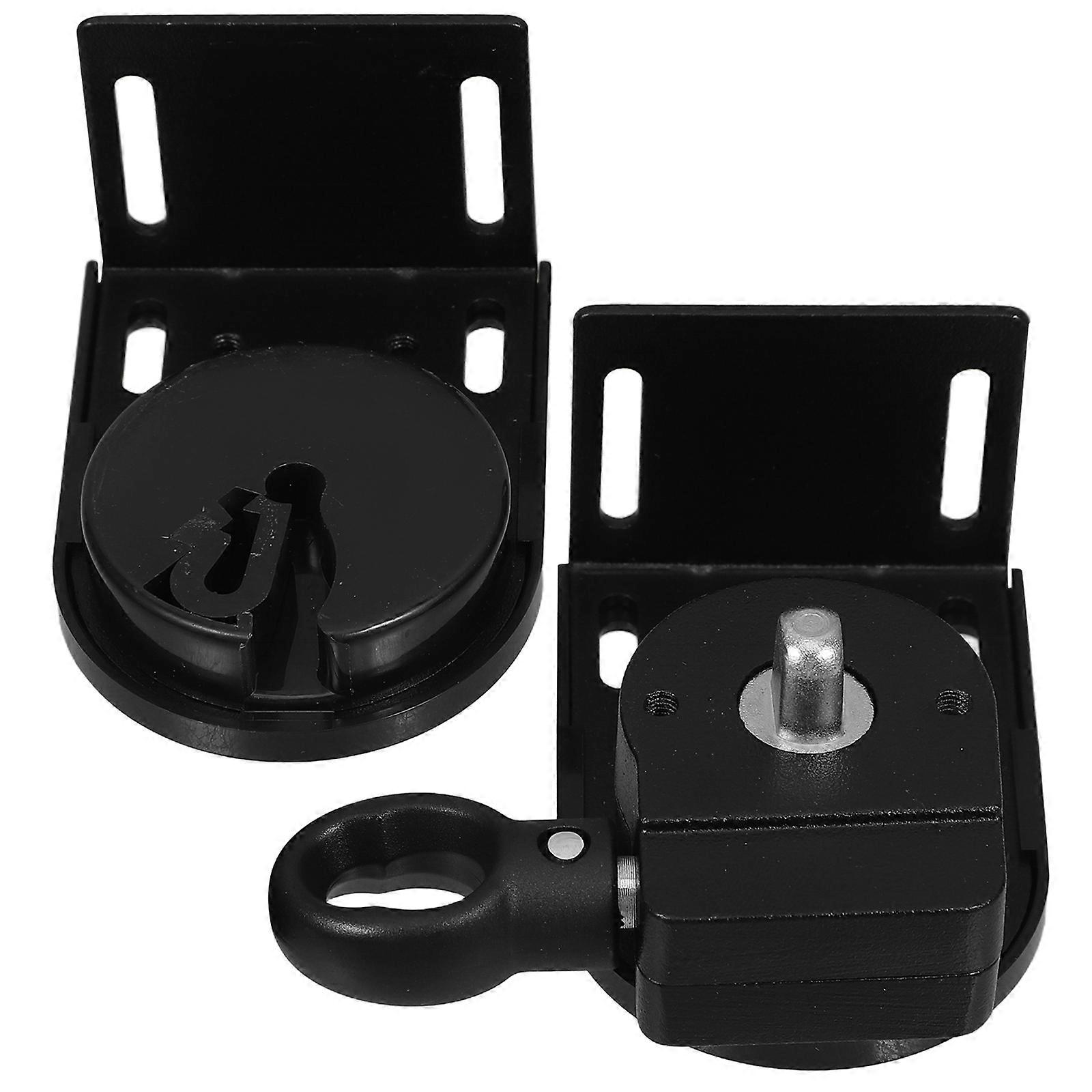 Sleek Aesthetic Outdoor Hardware Support Bracket For Window Shades Designed For Homeowners Offering Cordless Operation 1 Set