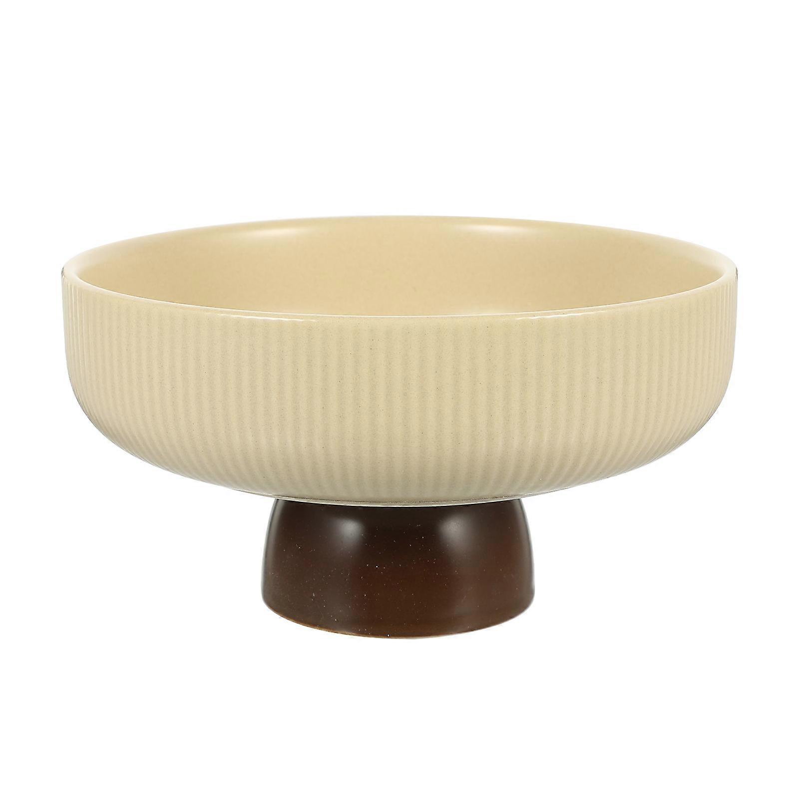 Cake Tray for Storage 2Pcs Ceramic High Based Cake Display Stand