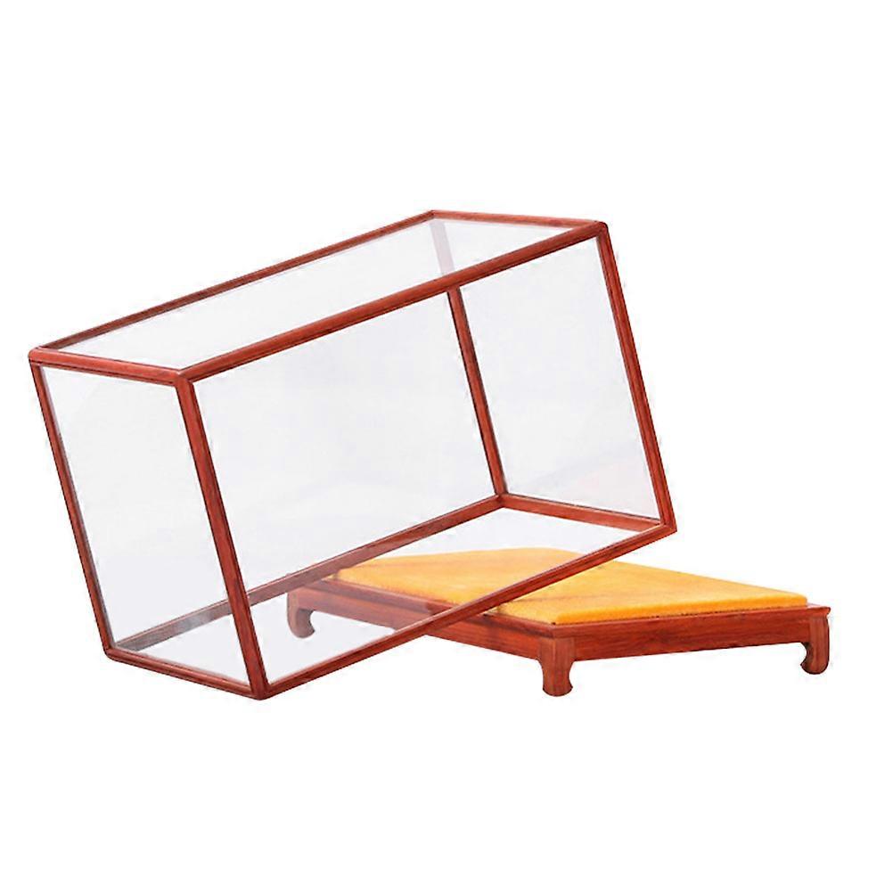 Multi-Function Display Box for Home Buddha Figurine Desktop Showing Case