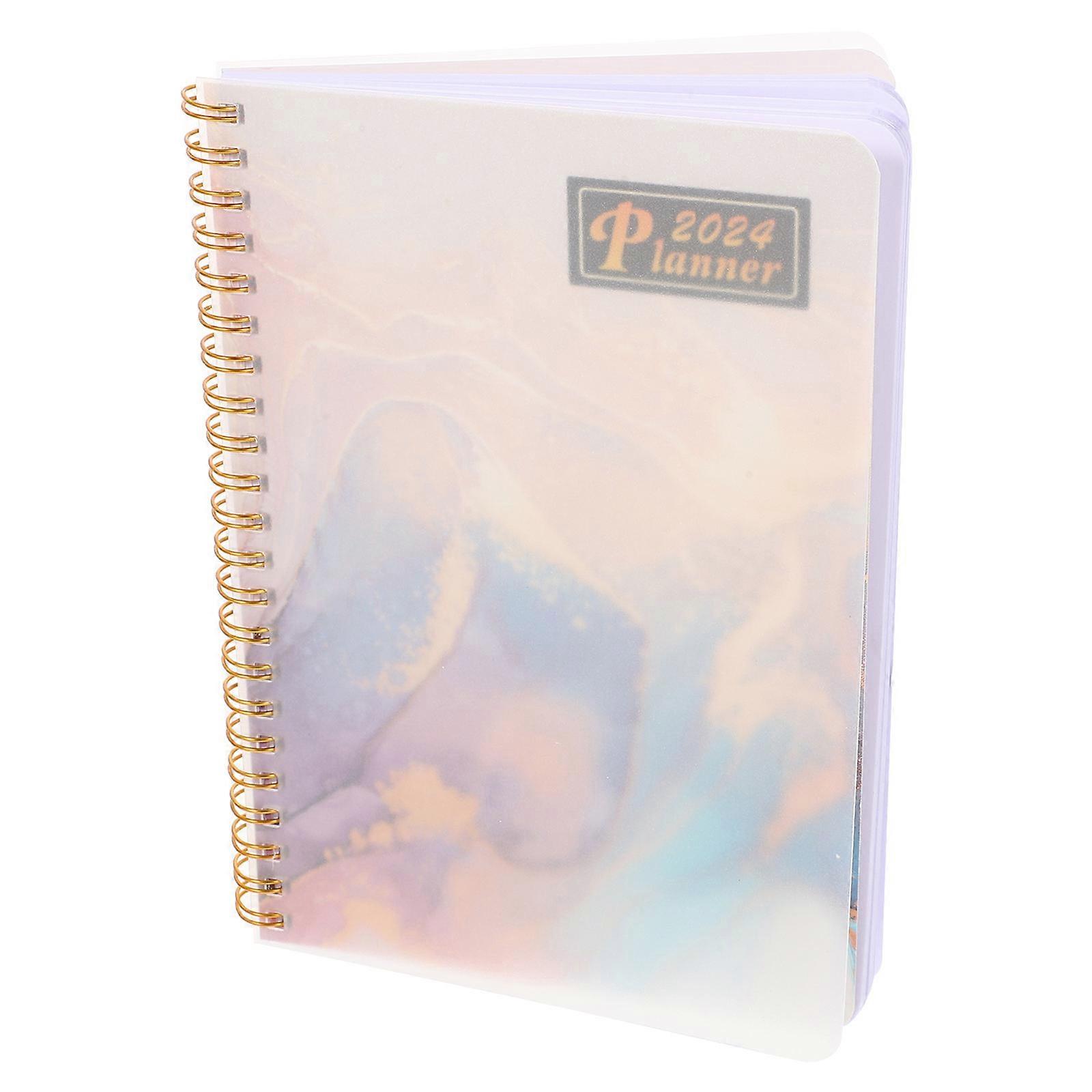 Portable Planner Books Agenda Planner For Professionals Rectangular Journaling 1Set