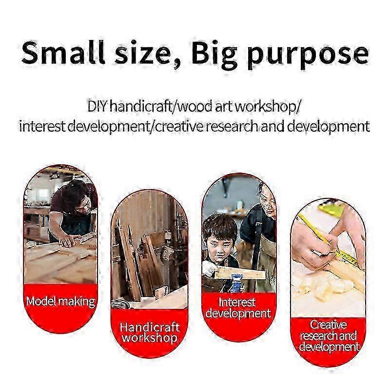 Mini Table Saw Electric Small Bench Saws Desktop Saw Household DIY PCB Model Cutting Tool Woodworkin