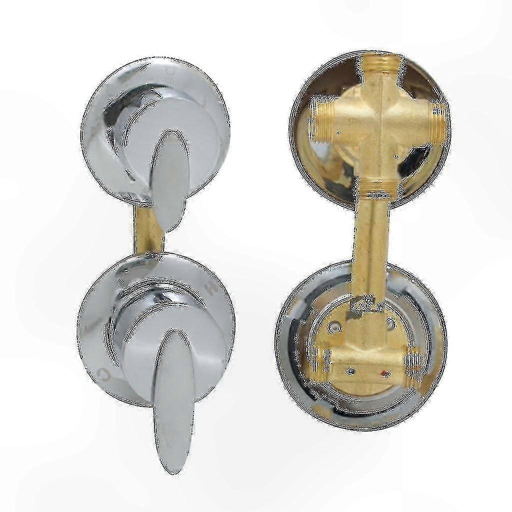 Four-Way Shower Mixer for Cabin Use Made from Durable Brass Material