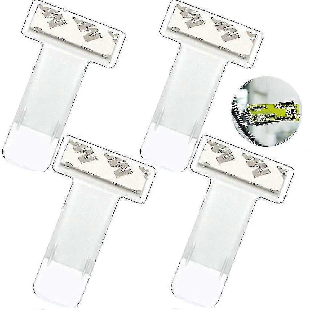 Parkscheinhalter - 4 Stück transparenter Auto-Windschutzscheiben-Tickethalter