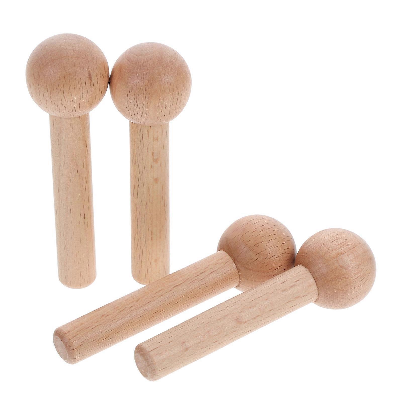 16 Pcs Natural Round Wooden Hooks For Pegboard Hanging Storage Solution Garage Workshop Craft Room