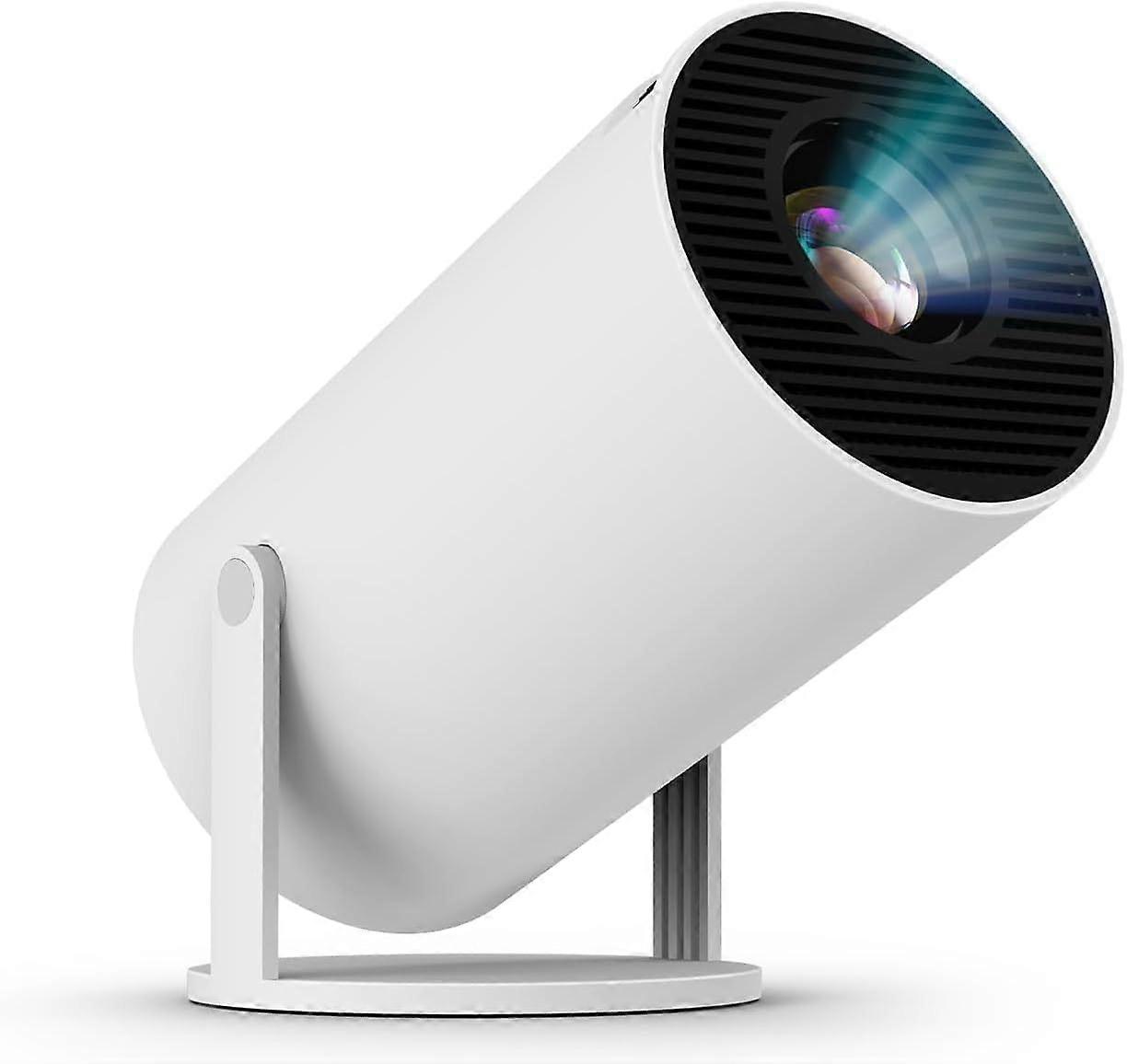 Mini Projector WiFi 6 Bluetooth 4K 1080P 180 Degree Rotatable 130Inch Screen Auto Keystone Laptop Smartphone Compatible