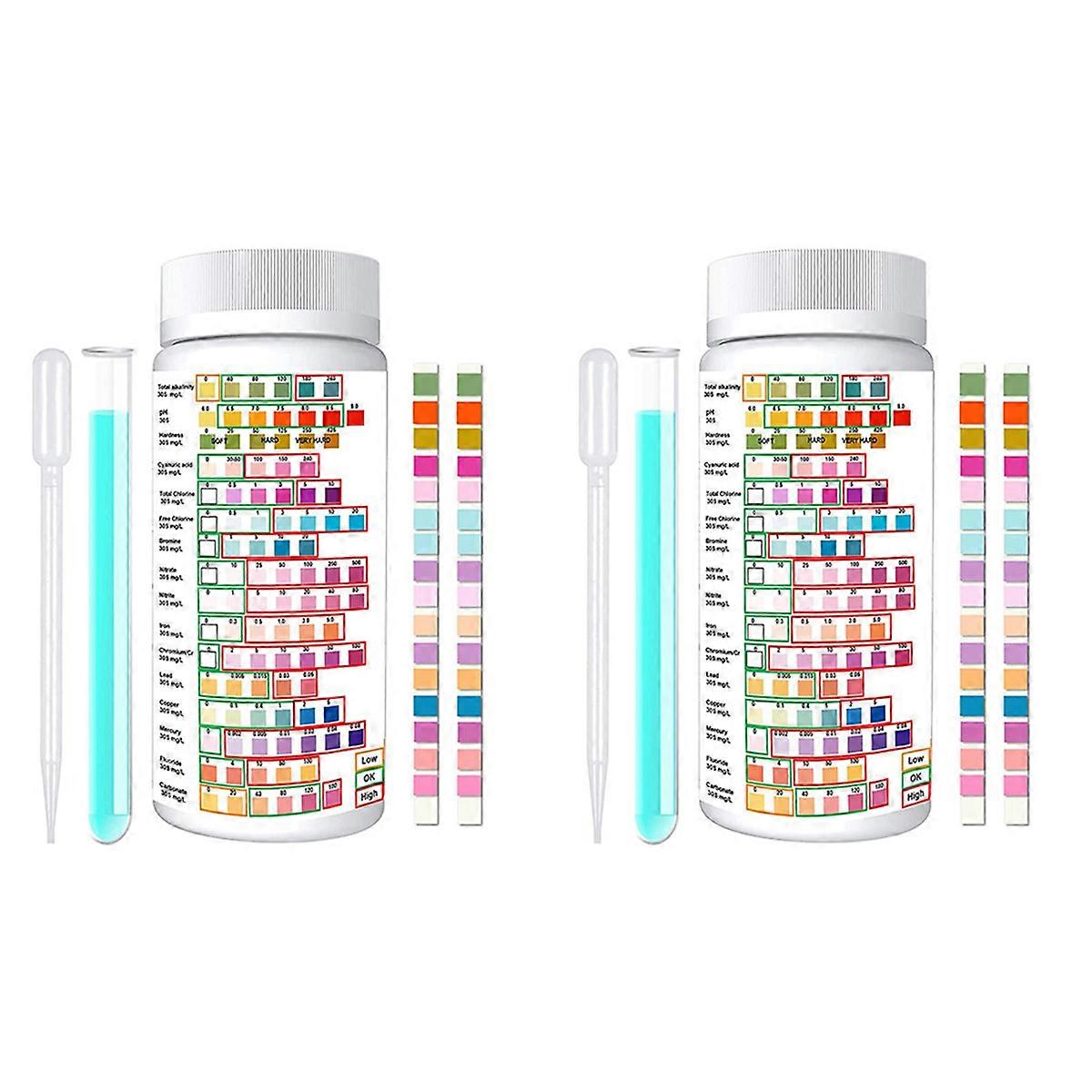 16 in 1 Water Testing Kits for Drinking Water- (100Pcs Test Strips )