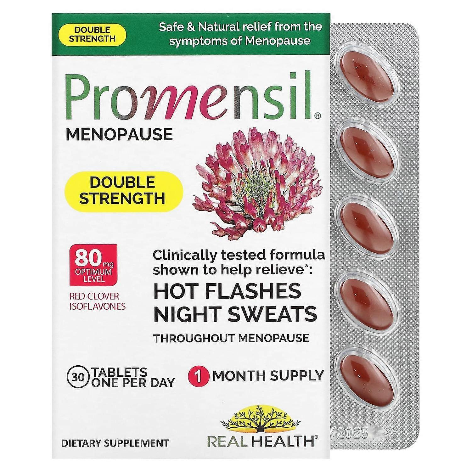 Promensil, Menopause, Double Strength, 30 Tablets
