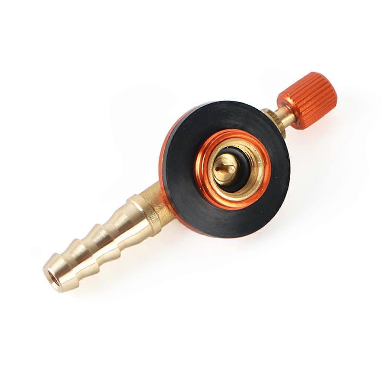 Control Valve Switch For Gas Stove Flat Cylinder Gas Valve Camping Adapter Connector For Hiking And Picnic