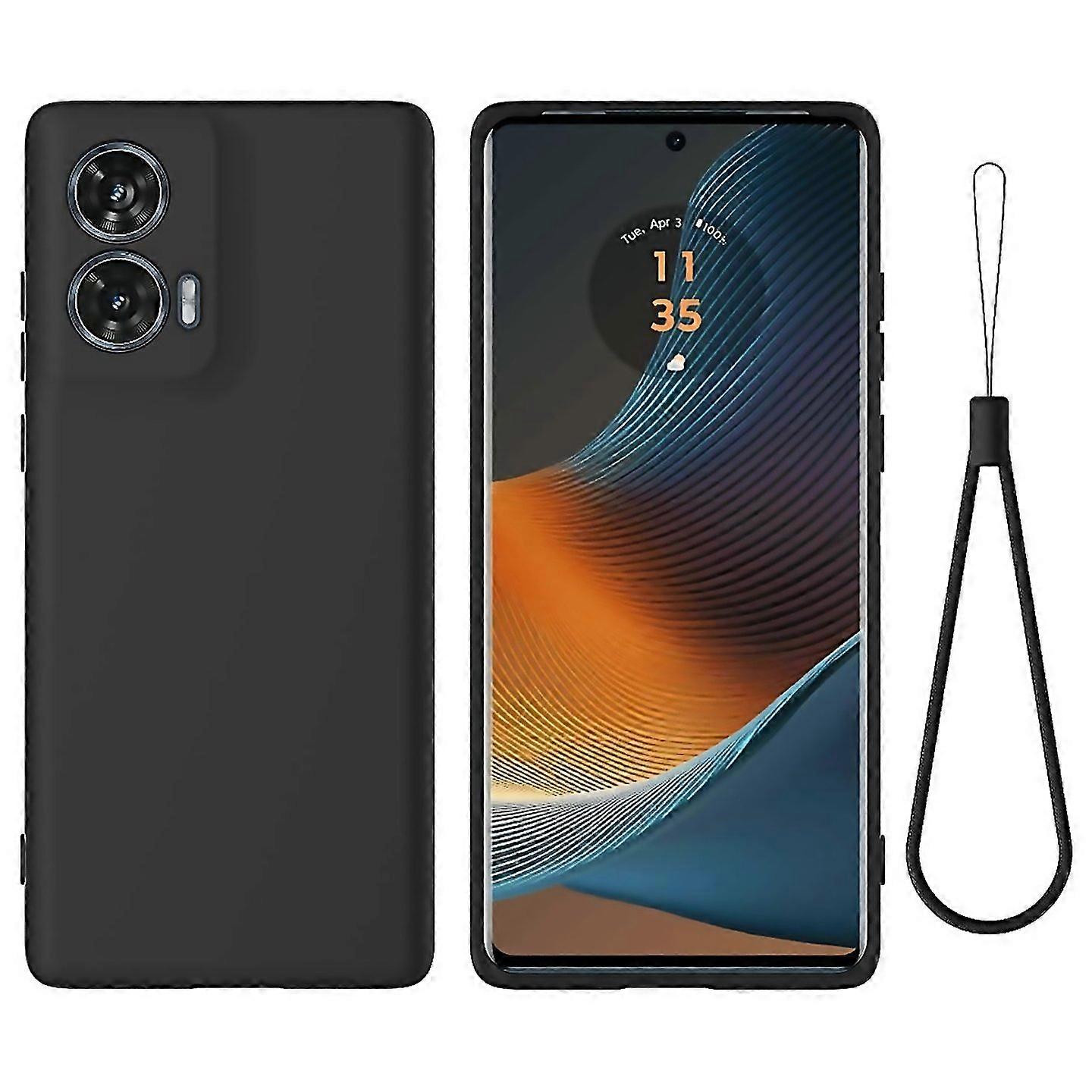 For Solid Color Liquid Silicone Dropproof Full Coverage Phone