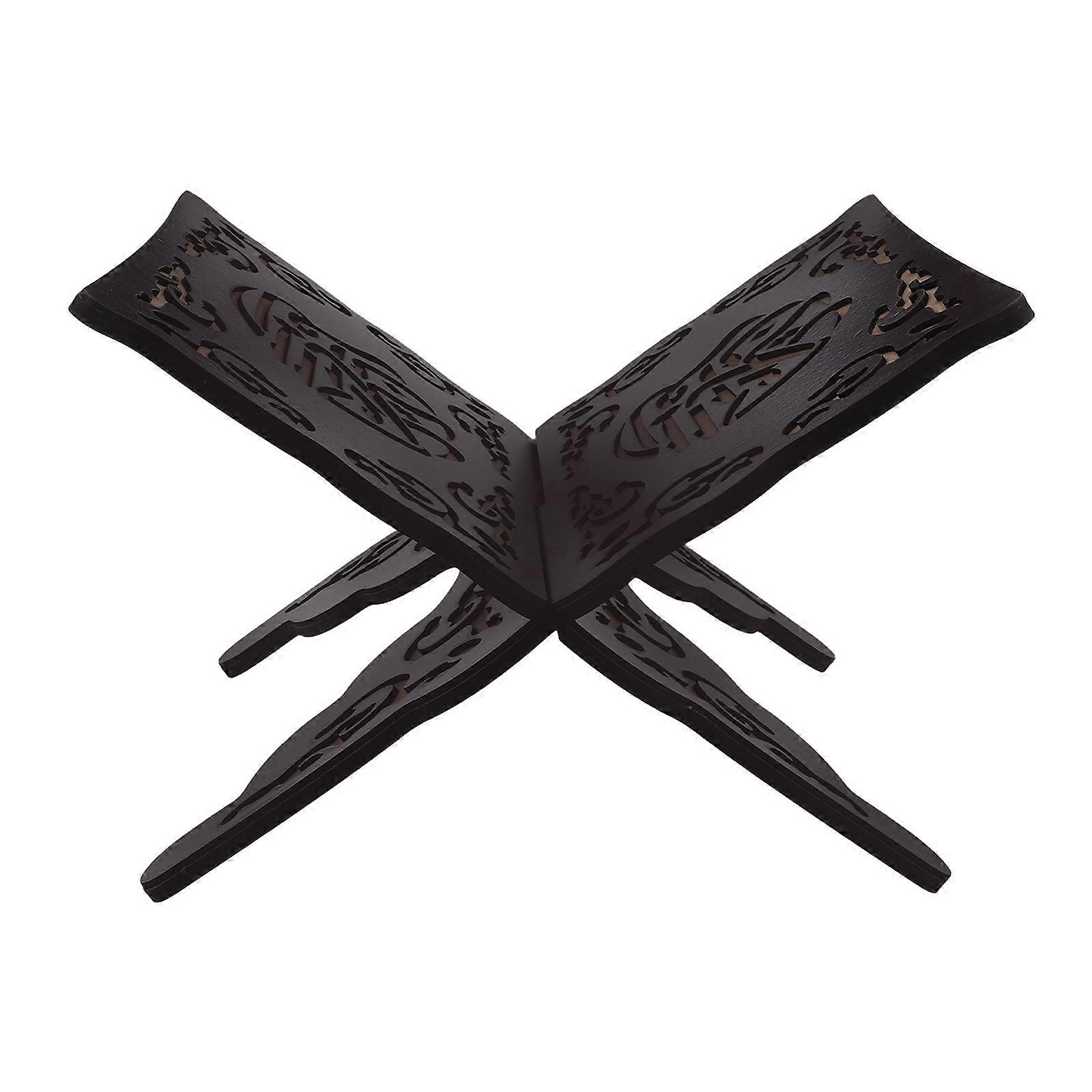 Decorative Quran Book Holder Stand with Adjustable Angles Wood