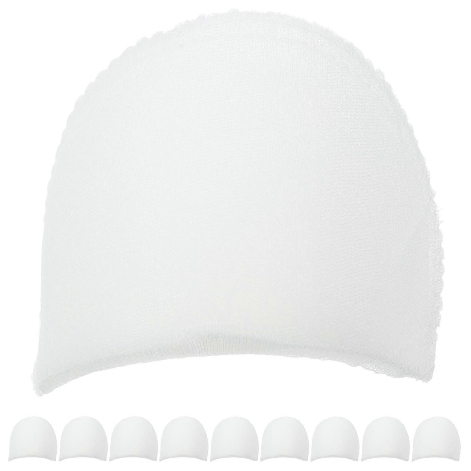 Useful Shoulder Pad for Clothes with Tricot Knit Cover 100Pairs White