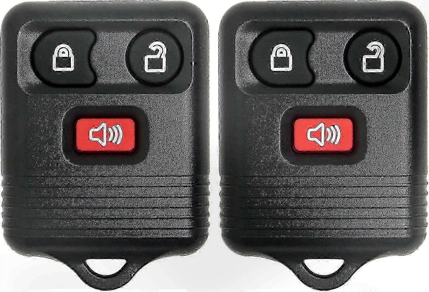 3-Button Keyless Entry Remote for Ford F150 F250 F350 1998-2014 Key Fob Replacement