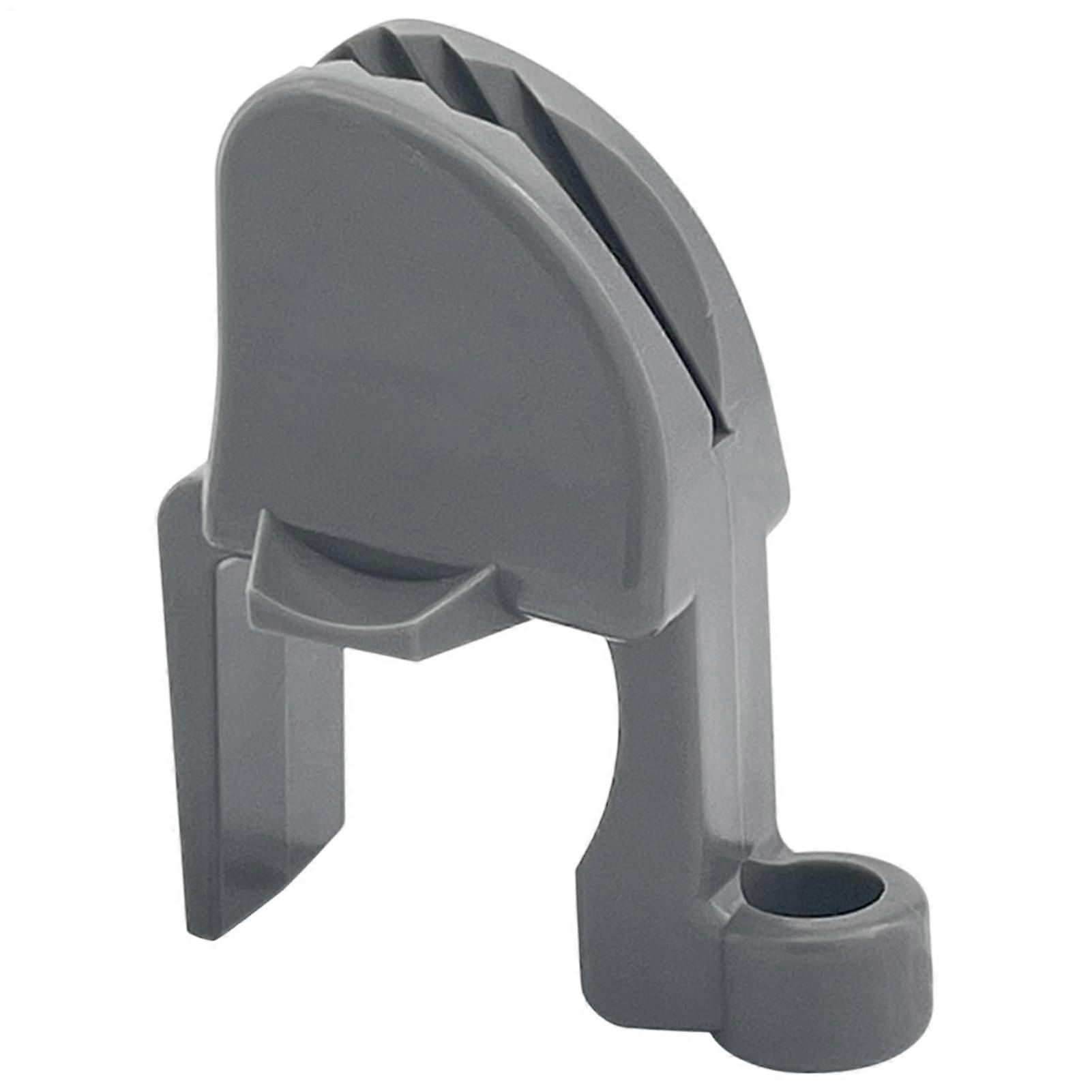 Boat Bumper Clips Adjustable Pontoon Rail Clamps Quick Release for Marine Docking Mooring Gray