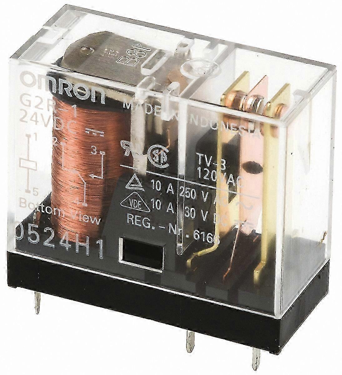 DC24 PCB Mount SPDT Relay for Electronic Projects