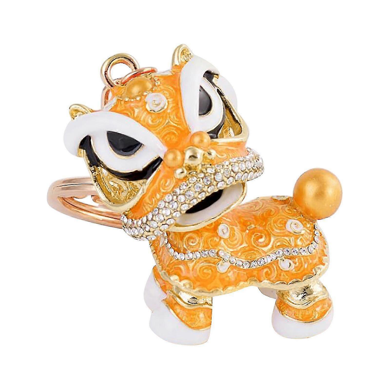 Creative Kirin Accessories  Dance Alloy Keychain Retro Pendant  Dance