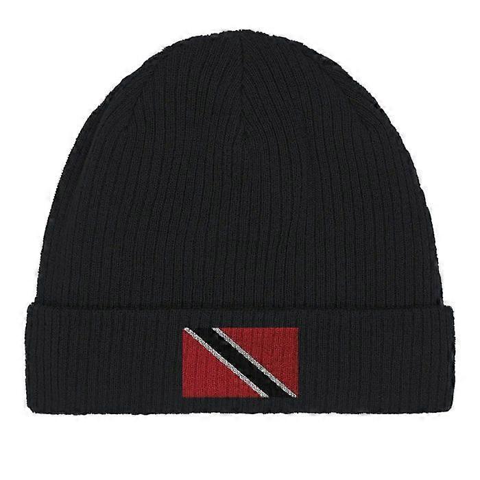 Trinidad and Tobago Flag Cap in Black