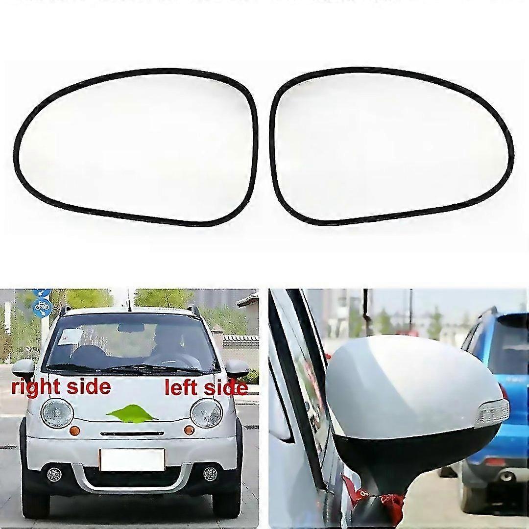 For Unique For Chevrolet Spark Baojun Spark Car Accessories Side Mirrors Reflective Lens Rearview Mi