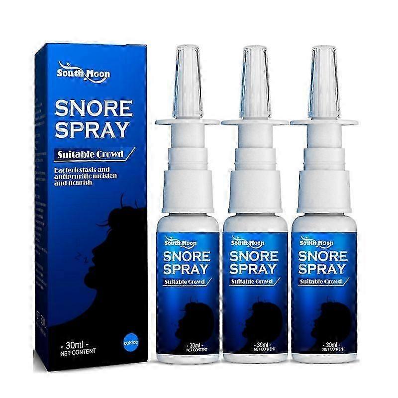 3pcsいびき防止スプレーストップいびき喉の緩和睡眠楽より良い呼吸