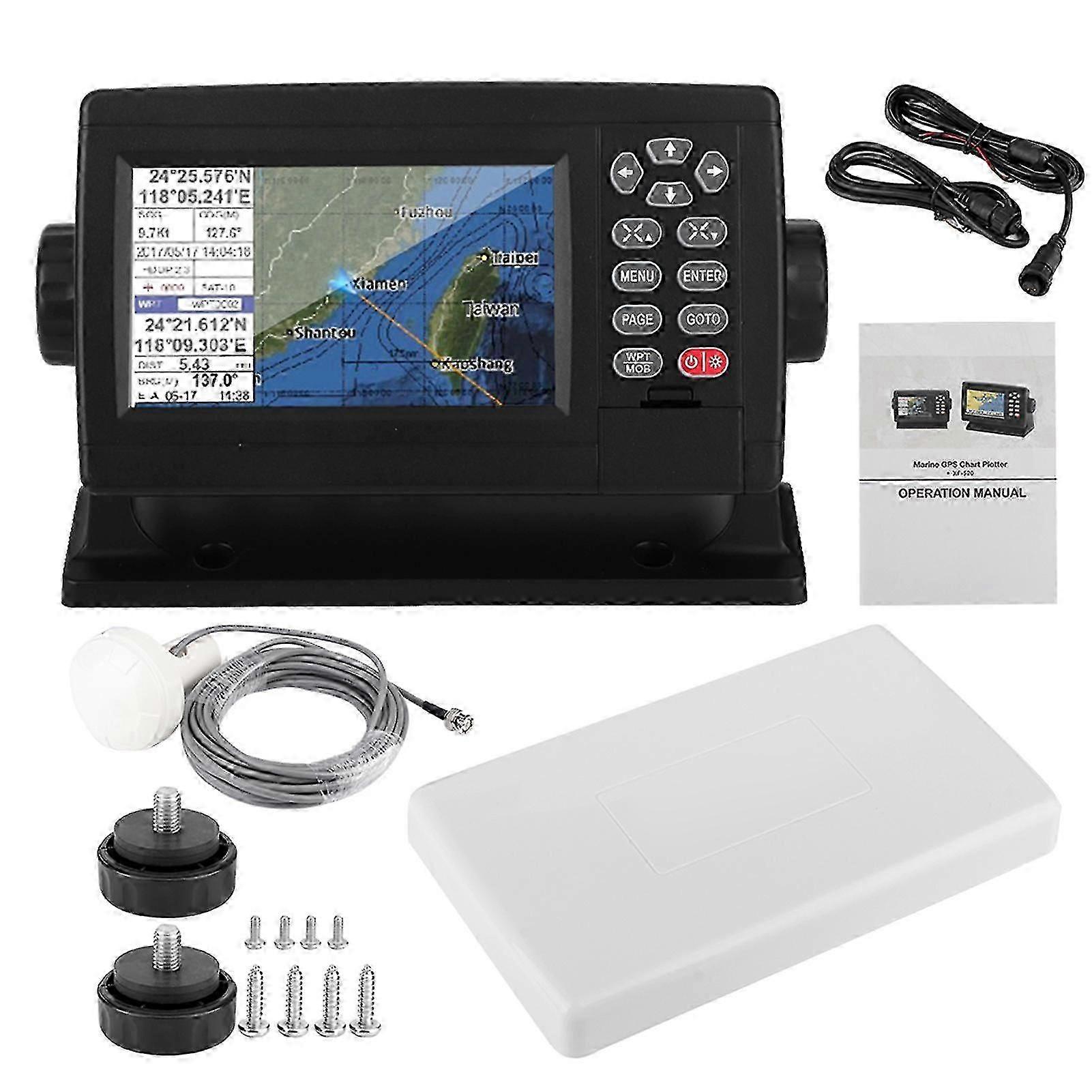 Navigation Gps,5in Marine Satellite Gps Marine Gps Marine Navigator Finely Tuned Performance