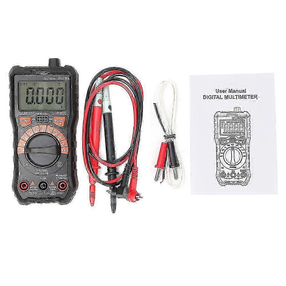 2025 Uyigao Ua9233e Portable Handheld Digital Clamp Meter Multimeter Tester