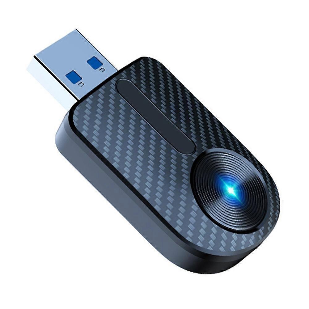 M27 2 in 1 Plug and Play USB AI Box for CarPlay / Android Auto Wired to Wireless Car Adapter