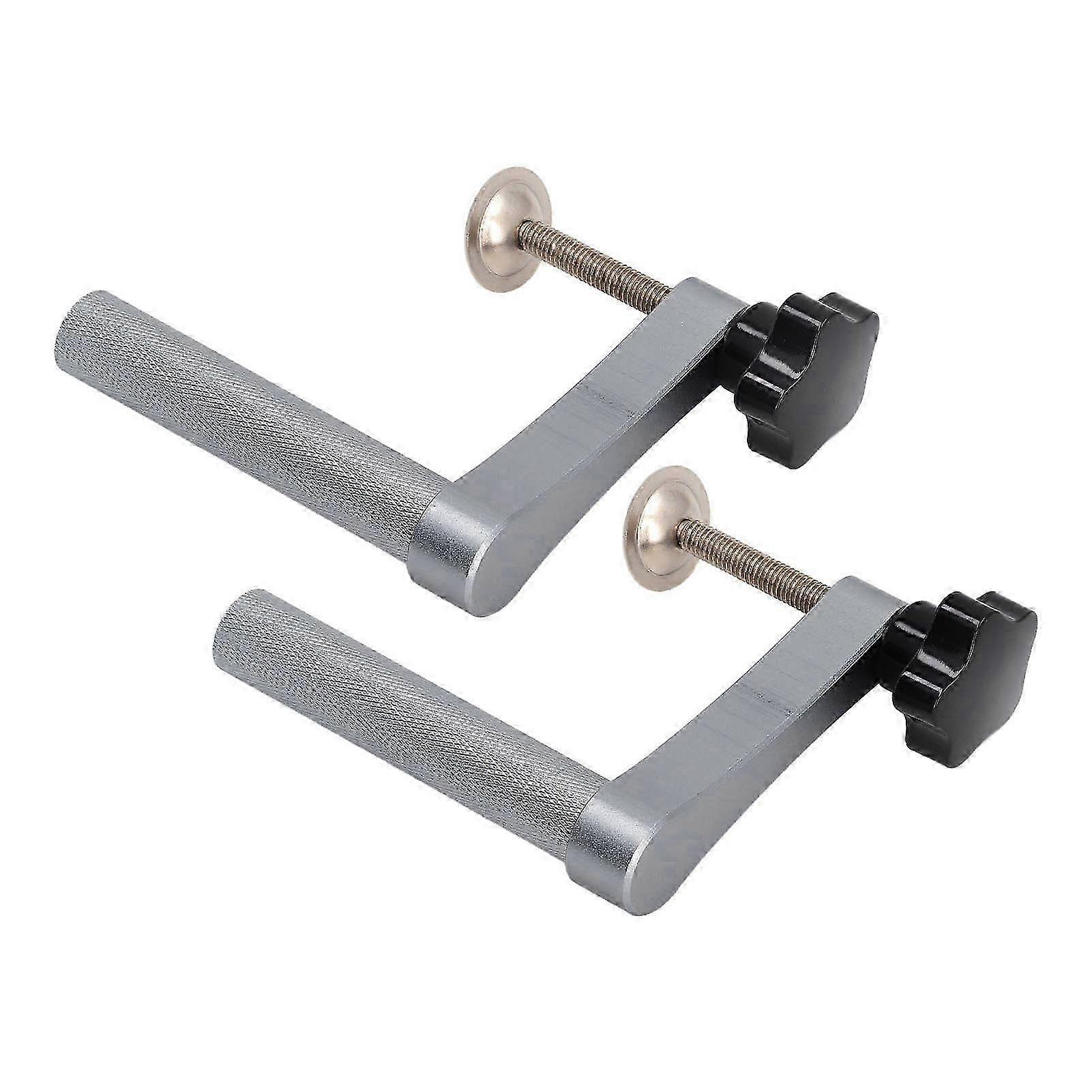 2PCS Adjustable Bench Dog Clamps for Woodworking Benchtop Press