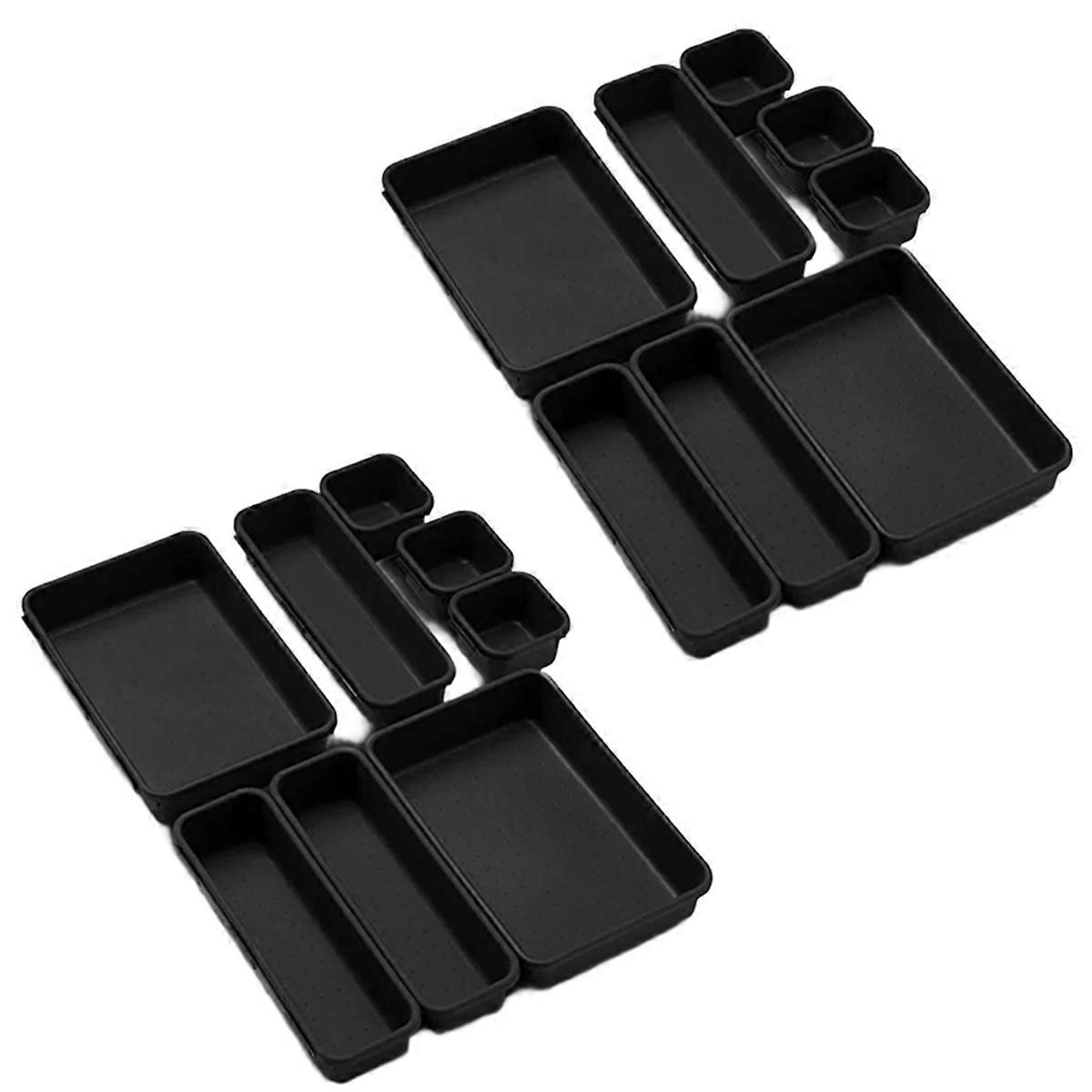 16Pcs Tool Box Organizer Hardware Tool Tray Garage Organization Set Tool Tray Dividers Chest Drawer Work Storage Box