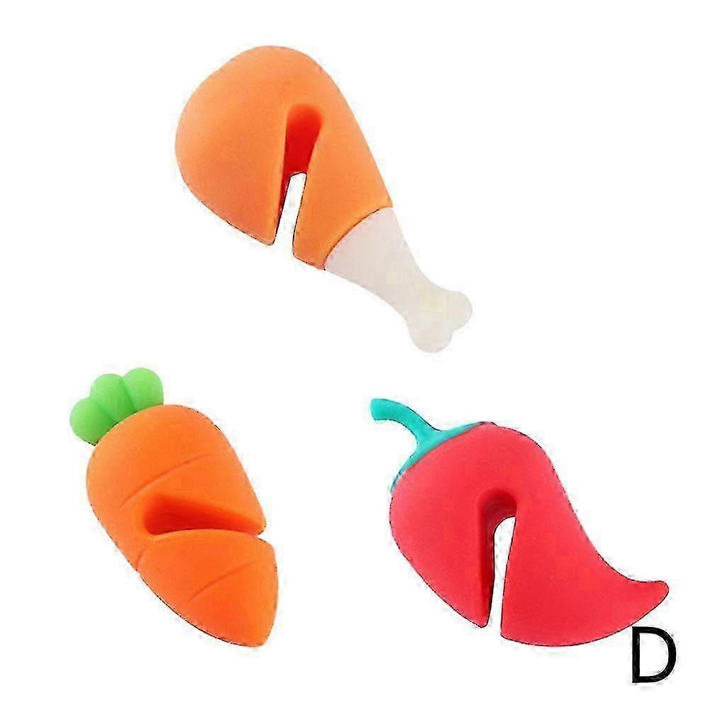 1/3Pcs Silicone Splash-Proof Pot Lid Holder Heat-Resistant Overflow Plug Lifter