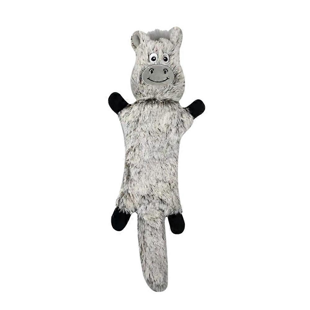 Dog Squeaky Toy 1 Pack, Crinkle Plush Chew Toy for Medium & Large Dogs, No Stuffing Puppy Toys, compatible with dog training playtime