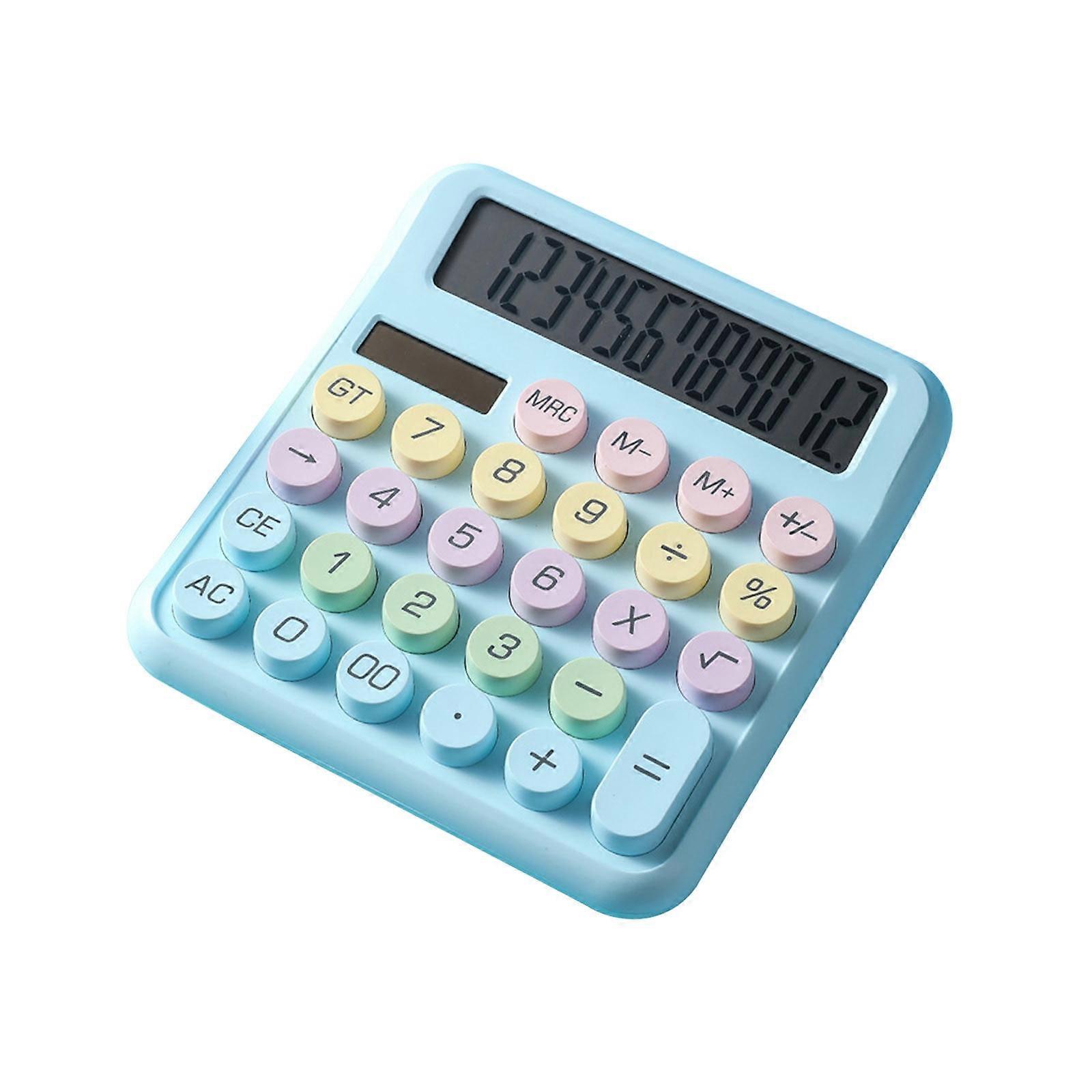 ZKCCNUK Office Supplies Computer Elementary School Children's Stationery Mini Office Color Calculator Cute 8-Digit Calculator on Clearance