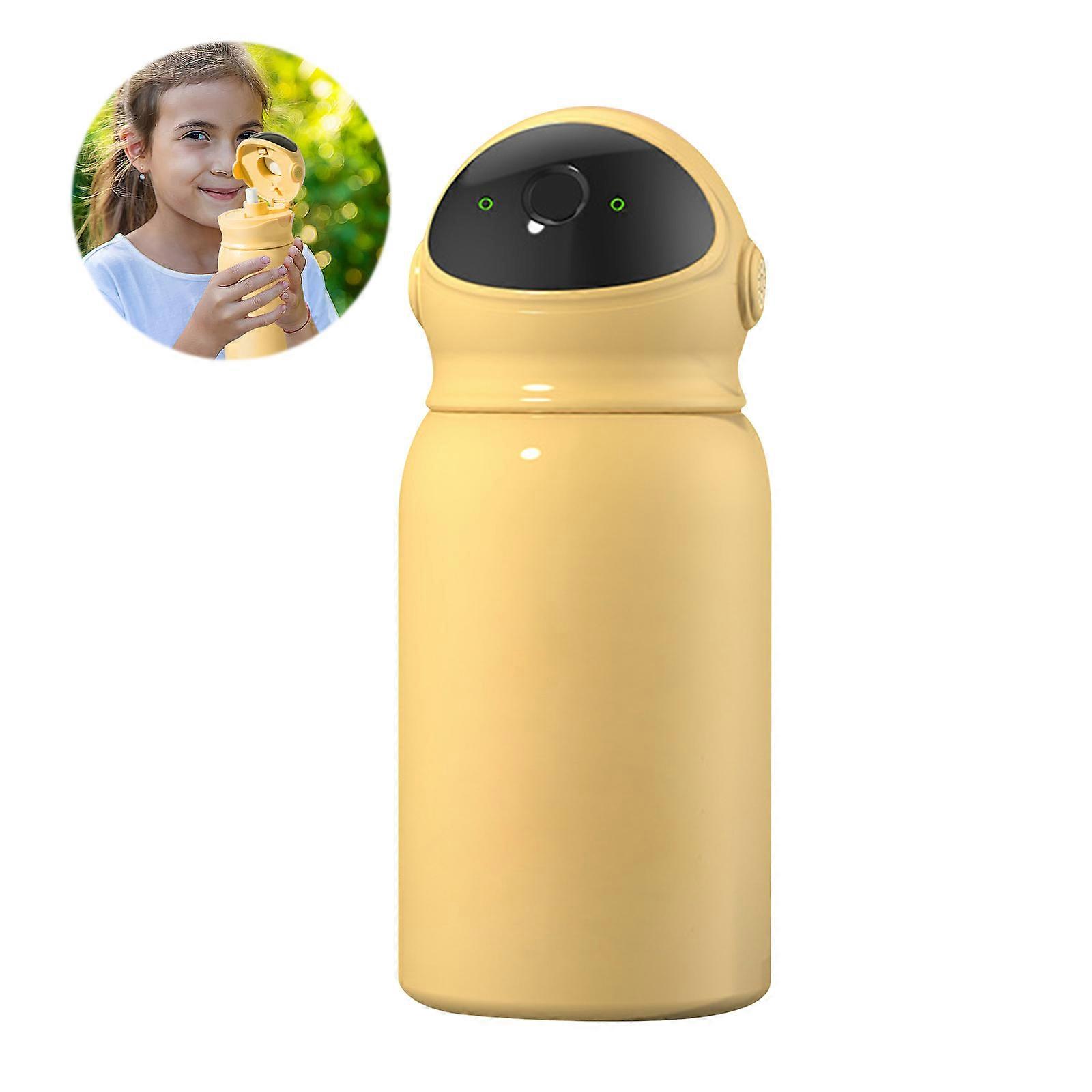 Intelligent Untarnished Vacuum With Child Friendly Dactylogram Lock Auto Burst Up Lid And Warm Insulation  Yellow