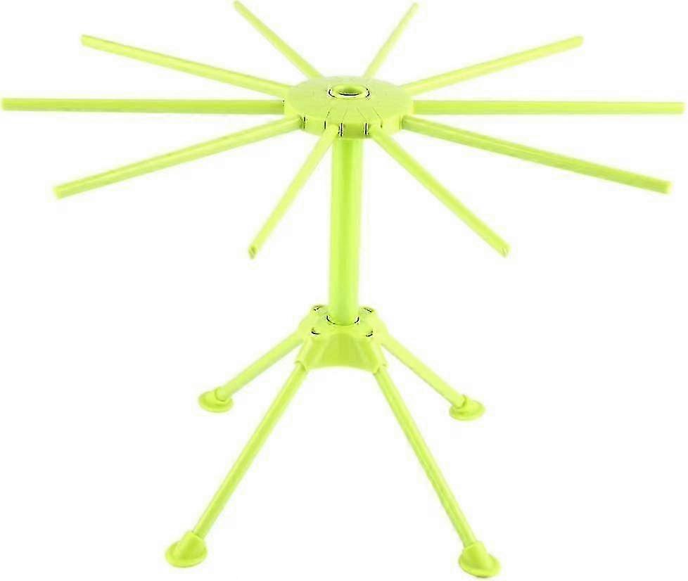 Spaghetti Pasta Dryer Drying Rack Foldable Drying Rack Kitchen Grid Drying Tool (green)