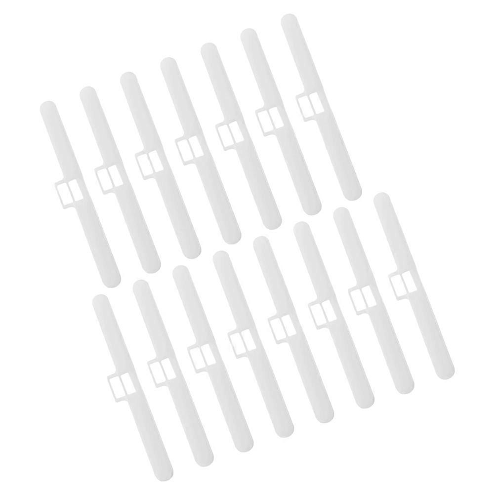 Plastic Vertical Blind Slats Double Hole Holders for Curtain Accessories 15Pcs