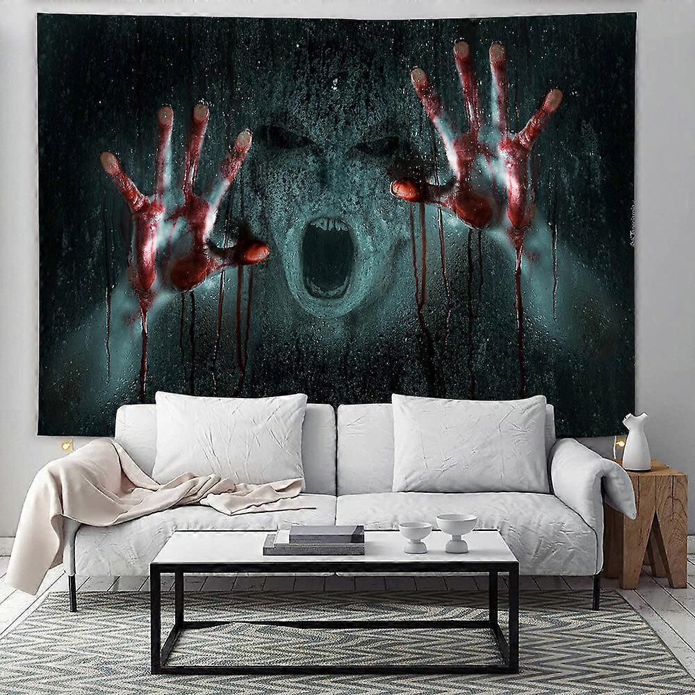 3D Horror Butcher Tapestry Wall Hanging Throw Blanket Bedspread Backdrop Large